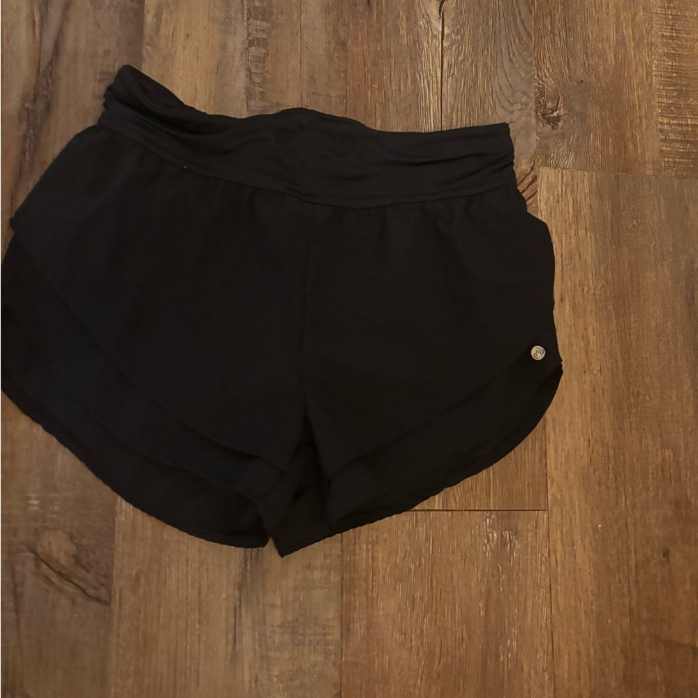 Apana Women's Black Athletic Shorts